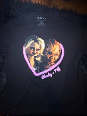 Chucky x Tiffany graphic tee
